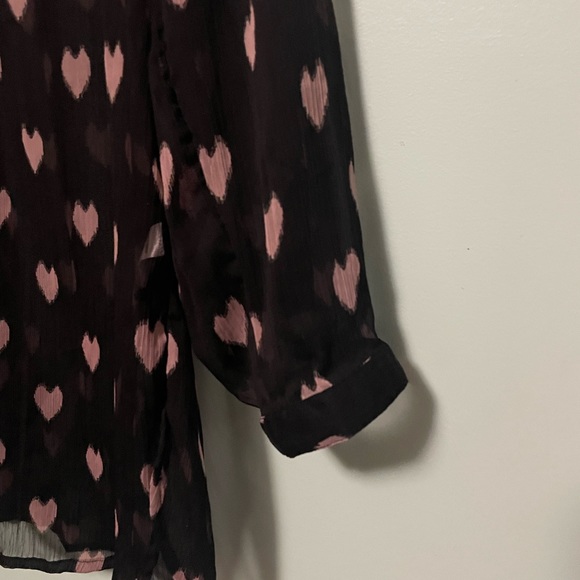 Beautiful sheer top from eclipse size XL - Picture 2 of 3